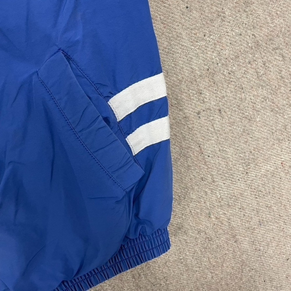 Vintage NIKE SUPREME court windbreaker Jacket Mens Large Blue 1990s Silver tag - Picture 7 of 12